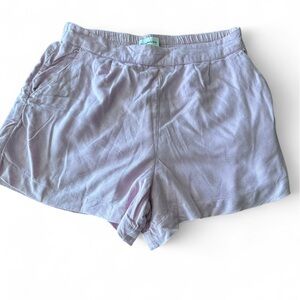 Abercrombie Women's pink linen viscose Shorts L